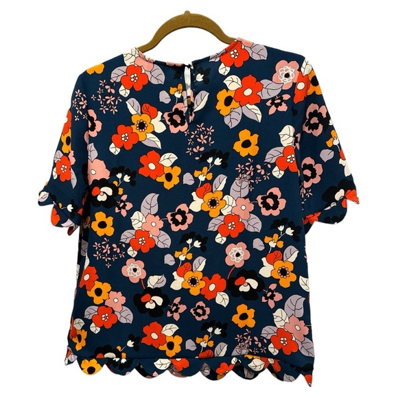 Victoria Beckham for Target Boho Floral Top M - Picture 2 of 4
